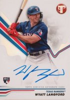 2024 Topps Pristine Pristine Autographs #PAWL Wyatt Langford Baseball Card
