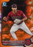 2022 Bowman Chrome Sapphire Edition Prospects #BCP235 Jordan Lawlar SP-Orange Baseball Card