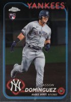 2024 Topps Chrome Update #USC70 Jasson Dominguez Baseball Card