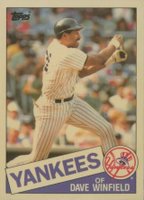 1985 Topps Tiffany #180 Dave Winfield Baseball Card