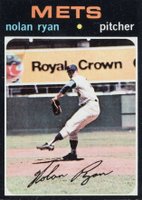 1971 Topps #513 Nolan Ryan Baseball Card