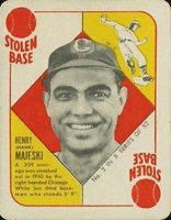 1951 Topps Blue Backs #2 Henry Majeski Baseball Card