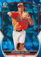 2023 Bowman Chrome Sapphire Edition Prospects #227 Jackson Holliday Baseball Card