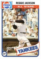 1980 Topps Pepsi-Cola All-Stars #5 Reggie Jackson Baseball Card