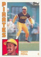 1984 Topps #645 Tony Pena Baseball Card