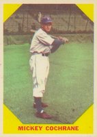 1960 Fleer Baseball Greats #24 Mickey Cochrane Baseball Card