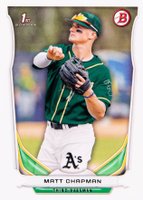 2014 Bowman Draft Picks #DP21 Matt Chapman Baseball Card