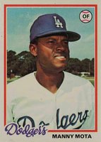 1978 Topps #228 Manny Mota Baseball Card