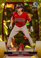 2023 Bowman Chrome Sapphire Edition #5 Corbin Carroll Yellow Baseball Card