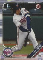 2019 Bowman Draft #BD153 Spencer Steer Baseball Card