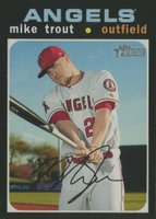 2020 Topps Heritage #466 Mike Trout Baseball Card