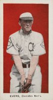 1911 George Close Candy # Johnny Evers Baseball Card