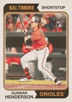 2023 Topps Heritage #64 Gunnar Henderson Baseball Card