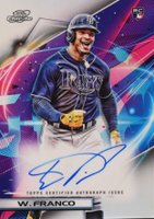 2022 Topps Cosmic Chrome Autographs #WF Wander Franco Baseball Card