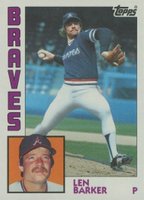 1984 Topps #614 Len Barker Baseball Card