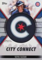 2023 Topps City Connect Commemorative Patch #CCSS Seiya Suzuki Baseball Card
