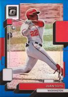 2022 Panini Donruss Optic #191 Juan Soto Blue Baseball Card