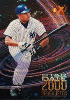 1997 Skybox E-X2000 Stardate 2000 #7 Derek Jeter Baseball Card