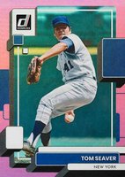2022 Panini Donruss #109 Tom Seaver Holo Pink Baseball Card