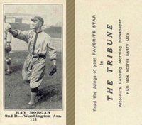 1916 Altoona Tribune #126 Ray Morgan Baseball Card