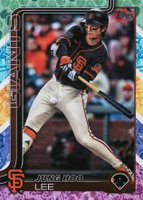 2025 Topps #277 Jung-Hoo Lee Tin Variation Baseball Card