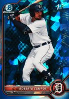 2022 Bowman Sapphire Edition Chrome Prospects #BCP14 Roberto Campos Baseball Card