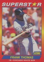 1992 Score Superstar #51 Frank Thomas Baseball Card
