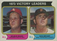 1974 Topps #205 Victory Leaders Baseball Card