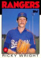 1986 Topps Traded #129T Ricky Wright Baseball Card
