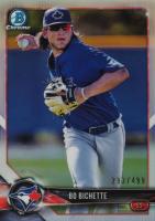 2018 Bowman Chrome Prospects #BCP199 Bo Bichette Refractor Baseball Card