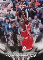 2007 Fleer Jordan Box Set-Playoff Highlights #PH12 Michael Jordan Basketball Card