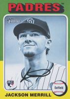 2024 Topps Heritage #689 Jackson Merrill Black & White Image Variations Baseball Card