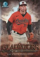2024 Bowman Gladiators of the Diamond #GOTD6 Jackson Holliday Baseball Card