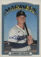 2021 Topps Heritage Real One Autographs #JKE Jarred Kelenic Baseball Card