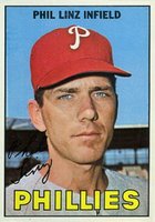 1967 Topps #14 Phil Linz Baseball Card