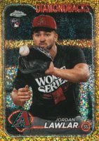 2024 Topps Chrome Update #USC51 Jordan Lawlar SP-Gold Speckle Baseball Card