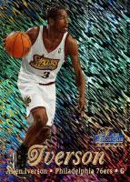 1997 Flair Showcase #3 Allen Iverson Row 1 Basketball Card