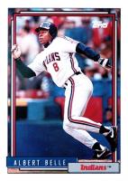 1992 Topps #785 Albert Belle Baseball Card