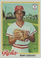 1978 Topps #377 Manny Sarmiento Baseball Card