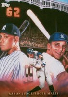 2022 Topps Game Within the Game #15 Aaron Judge/Roger Maris Baseball Card