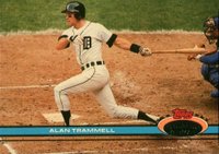 1991 Stadium Club #63 Alan Trammell Baseball Card