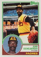 1983 Topps #168 Juan Eichelberger Baseball Card
