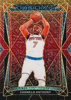 2023 Panini Obsidian #190 Carmelo Anthony Electric Etch Molten Mojo Basketball Card