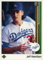 1989 Upper Deck #615 Jeff Hamilton Baseball Card