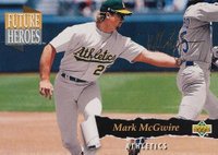 1993 Upper Deck Future Heroes #60 Mark McGwire Baseball Card