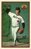 1989 Bowman Tiffany #317 Dave Smith Baseball Card