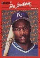1990 Donruss Aqueous Test #BC-1 Bo Jackson Baseball Card