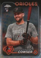 2024 Topps Chrome Logofractor Edition #278 Colton Cowser Variation Baseball Card