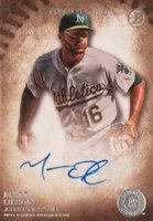 2015 Bowman Inception Prospect Autograph #PA-MO Matt Olson Baseball Card