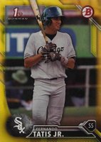 2016 Bowman Prospects #BP17 Fernando Tatis Jr. Yellow Baseball Card